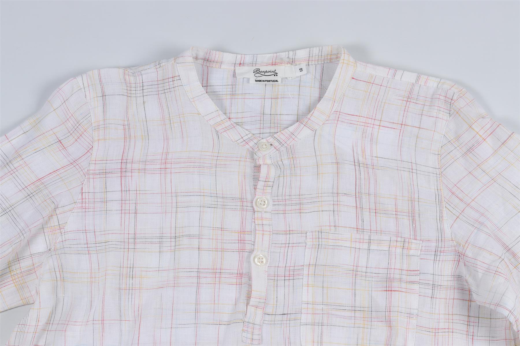 BONPOINT MULTI KIDS BOYS SHIRT 12 YEARS