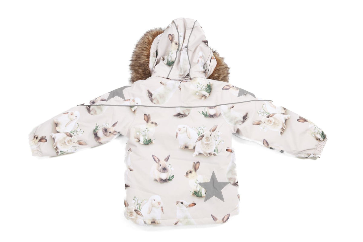 MOLO BEIGE KIDS GIRLS SKI JACKET 5 YEARS