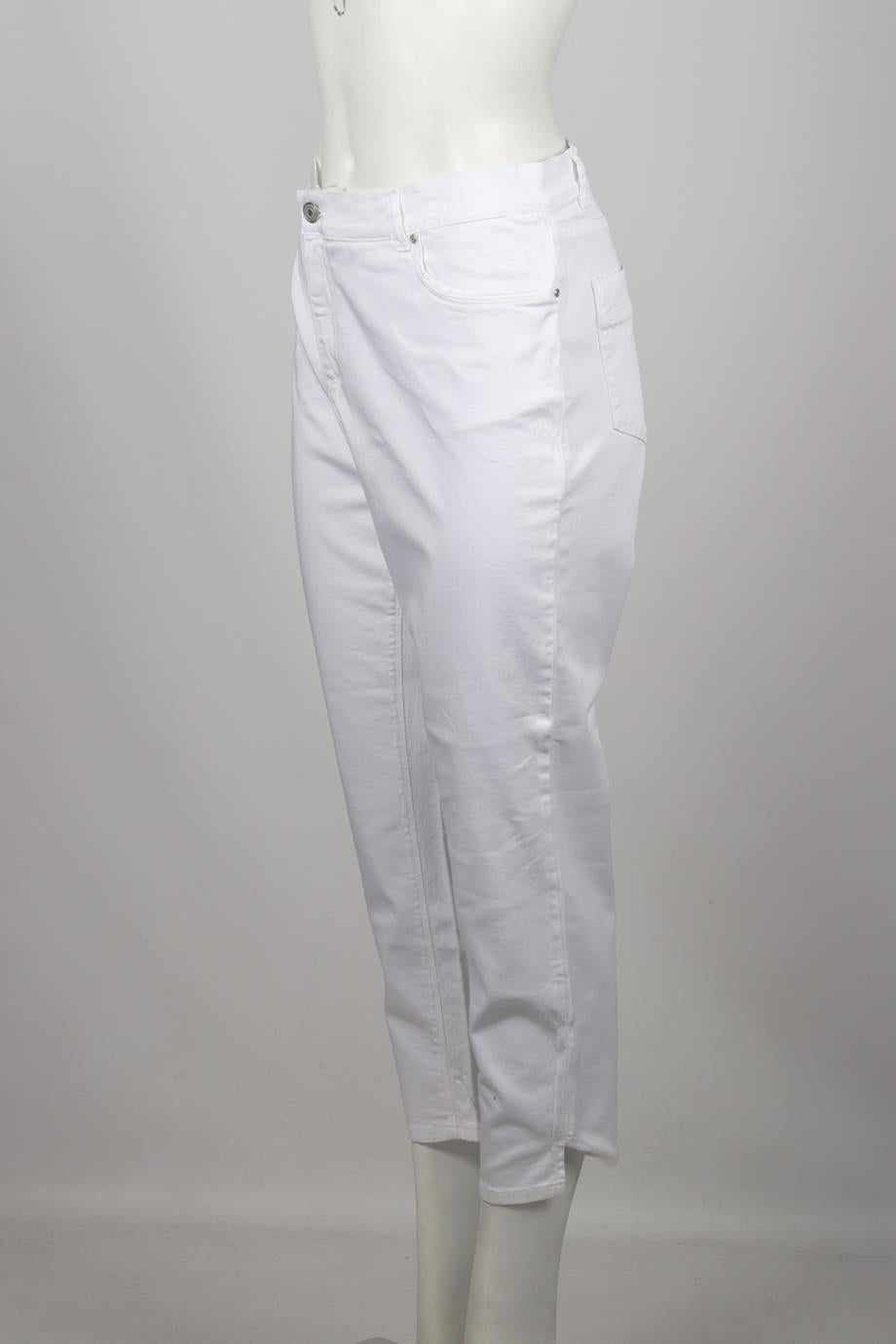 MARINA RINALDI SPORT MID RISE SKINNY JEANS UK 18
