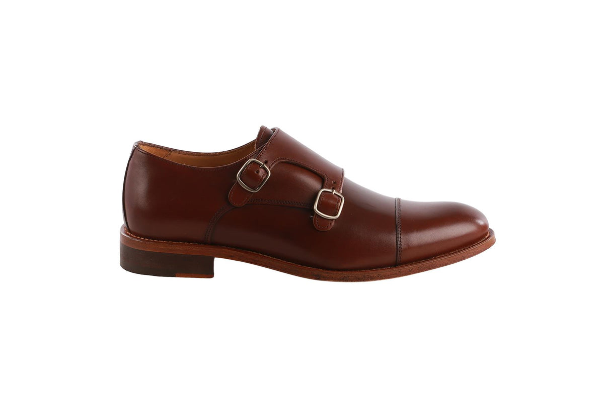 RUSSELL & BROMLEY BROWN MEN'S LEATHER BROGUES EU 40 UK 7
