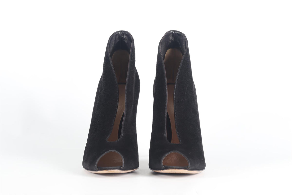 GIANVITO ROSSI SUEDE ANKLE BOOTS EU 39 UK 6 US 9
