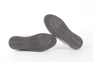CHANEL GREY 2024 WOOL SNEAKERS EU 38.5 UK 5.5 US 8.5