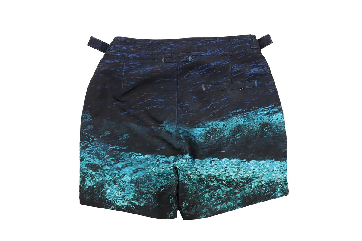 ORLEBAR BROWN BLUE KIDS BOYS SWIM SHORTS 8 YRS