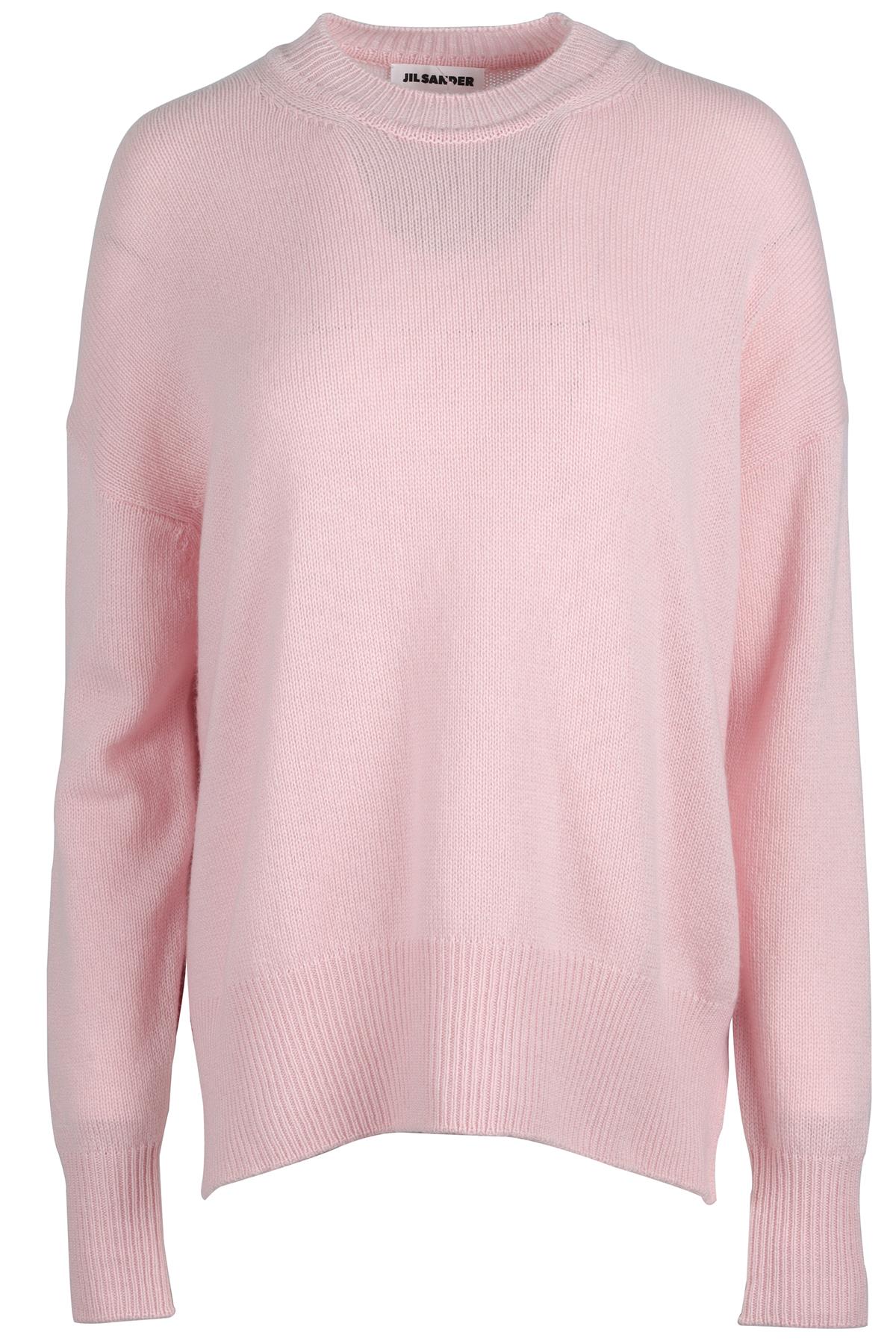 JIL SANDER PINK CASHMERE SWEATER FR 34 UK 6