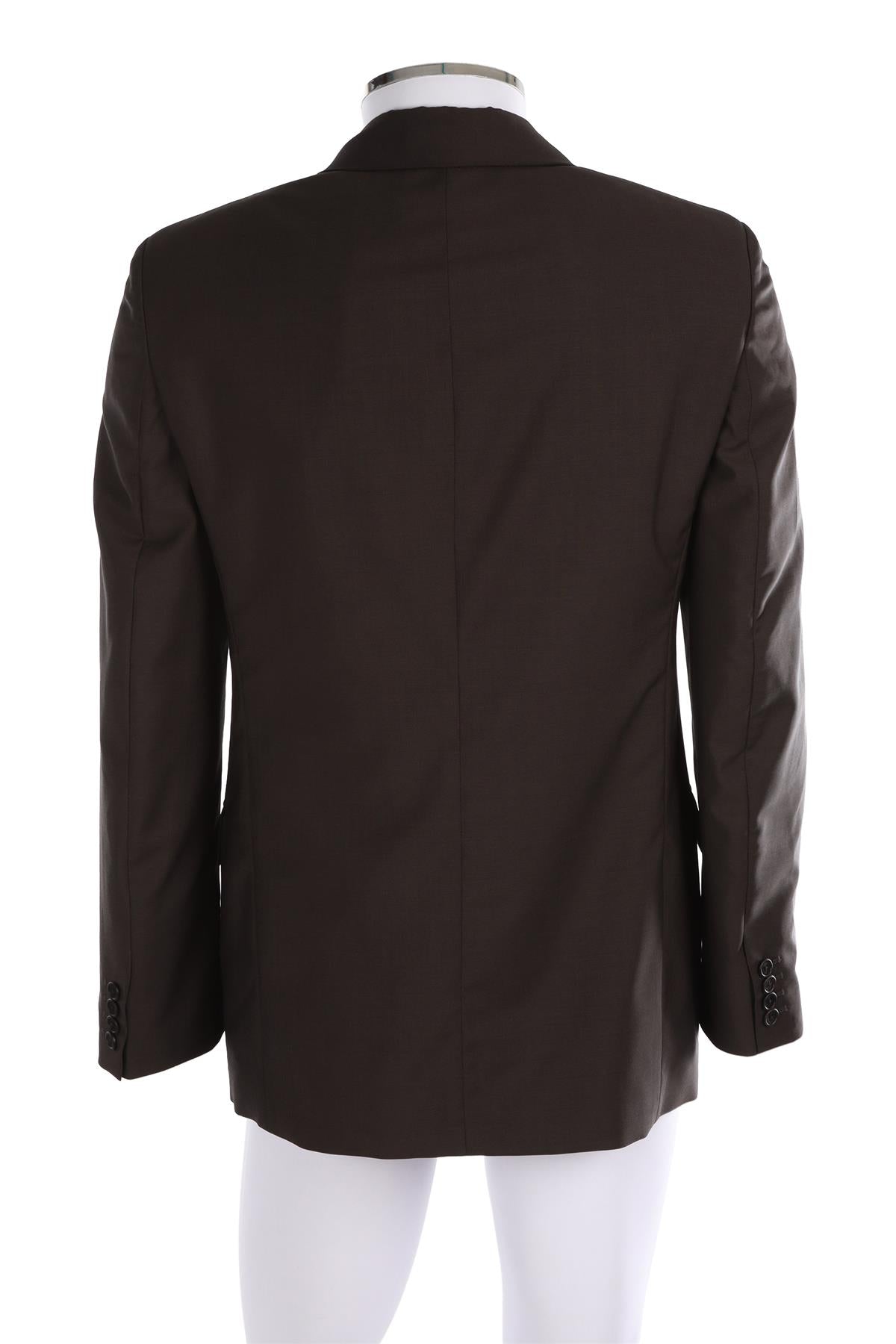 THE ROW BROWN WOOL BLAZER UK/US 38