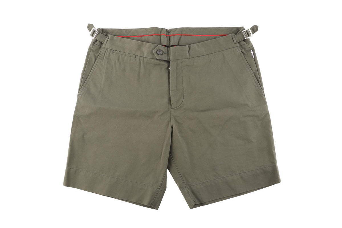 ORLEBAR BROWN GREEN MENS COTTON SHORTS W34
