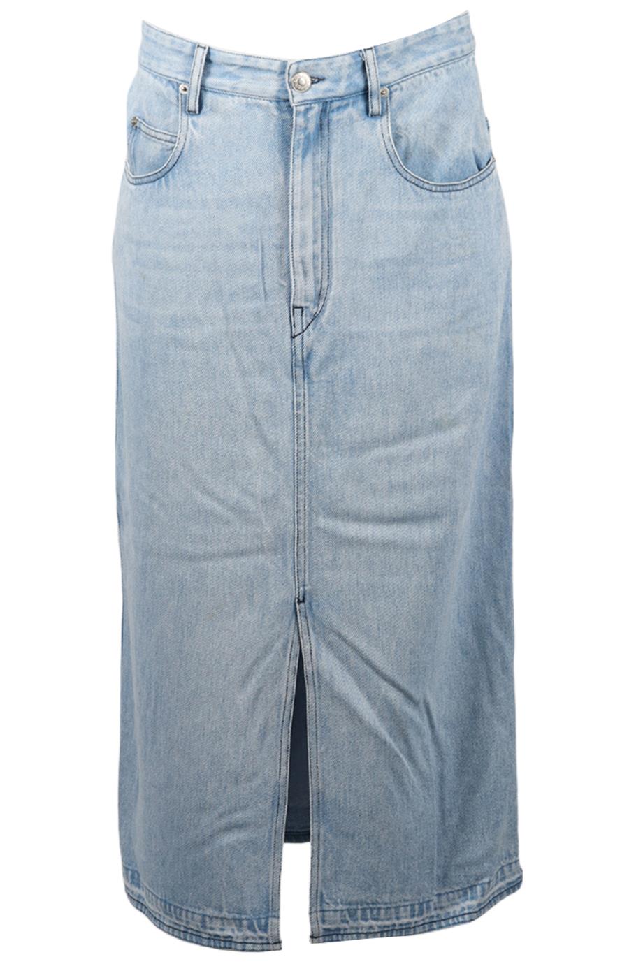 ISABEL MARANT ÉTOILE DENIM MIDI SKIRT FR 40 UK 12