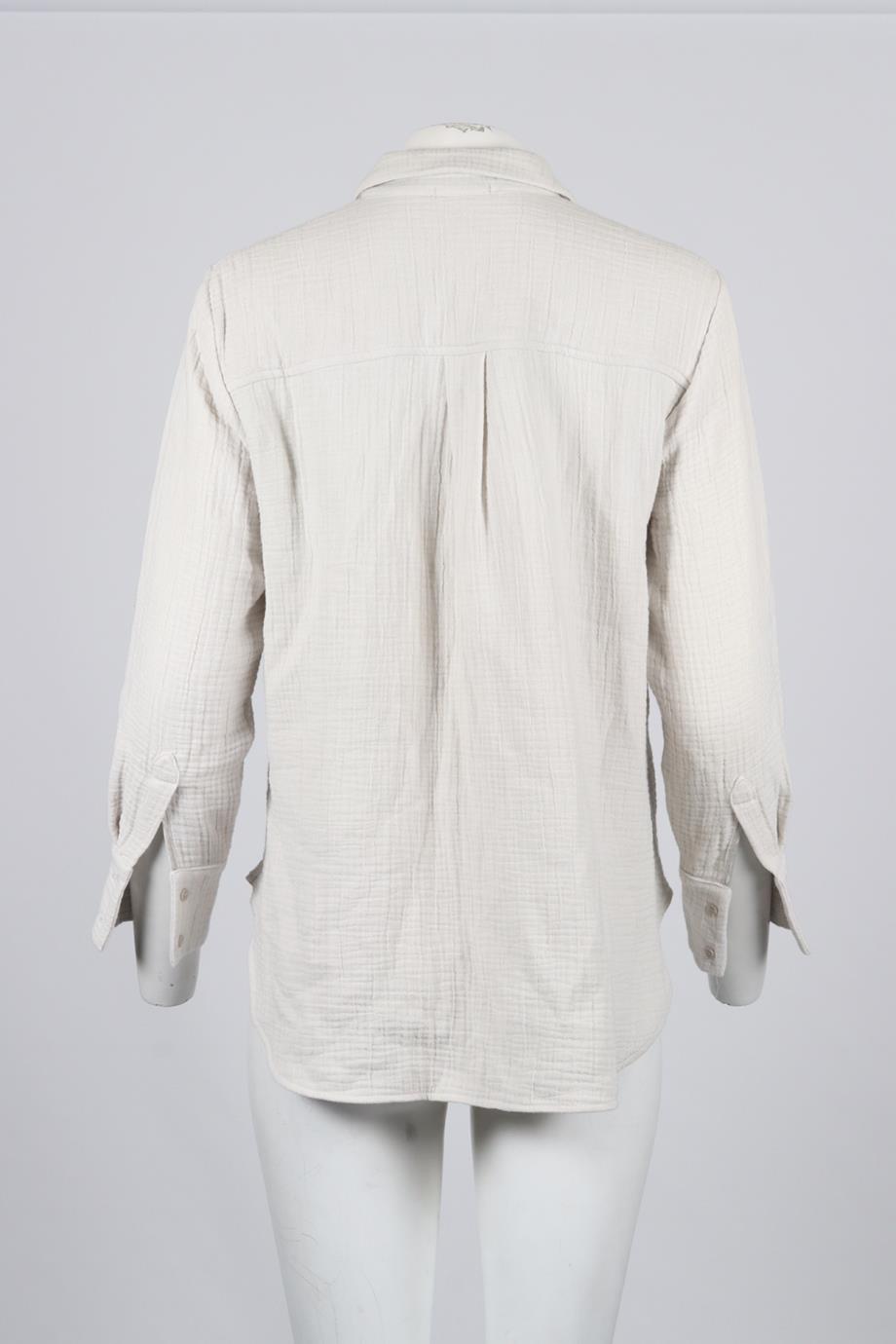 SABLYN COTTON BLEND SHIRT XSMALL