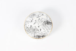 MYTHERESA + GINORI 1735 WHITE PORCELAIN BOX