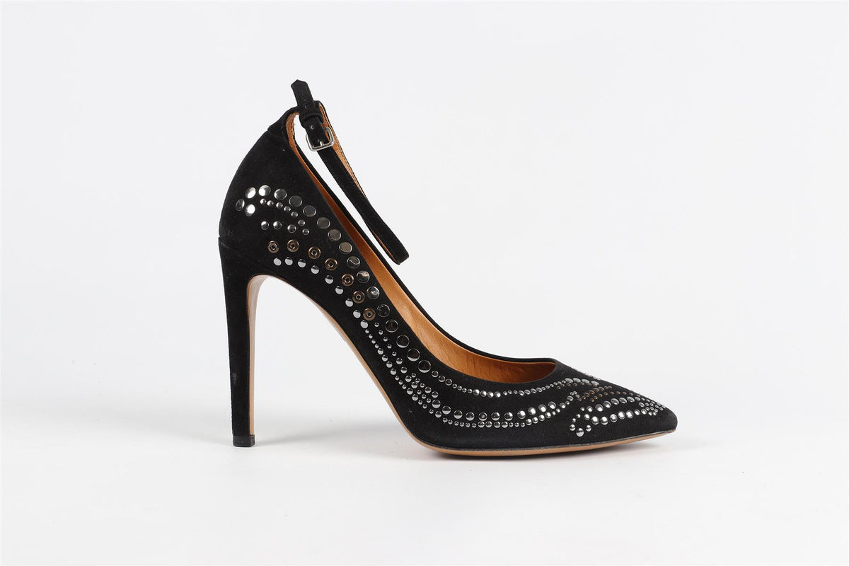 ISABEL MARANT BLACK SUEDE PUMPS EU 39 UK 6 US 9