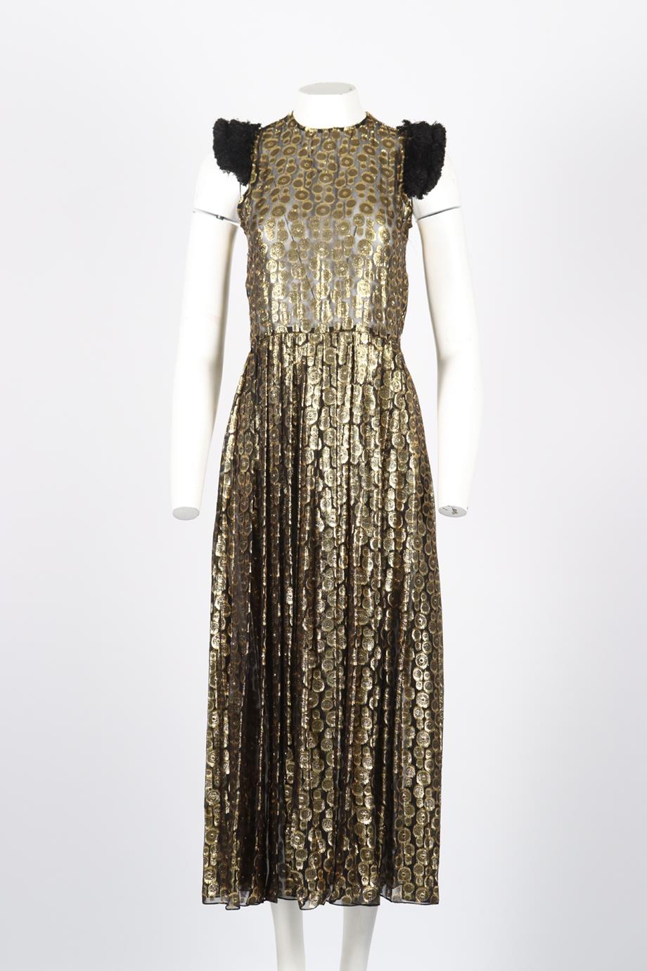 KRIS GOYRI SILK MAXI DRESS MEDIUM