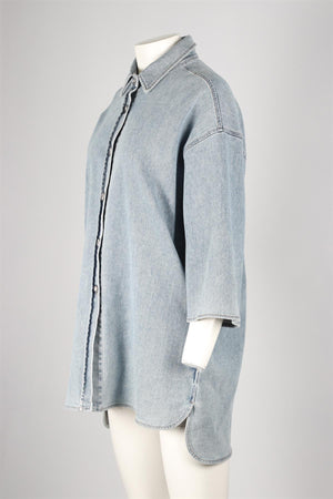 FABIANA FILIPPI BLUE DENIM SHIRT UK 12