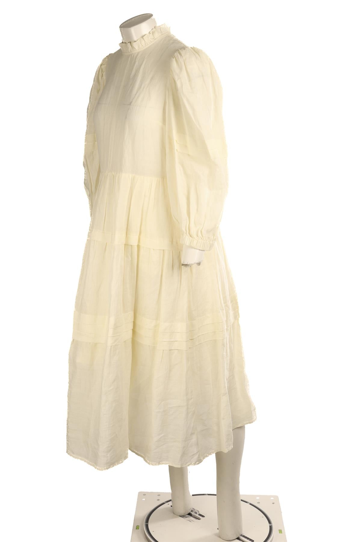 SEA NEW YORK CREAM RAMIE MAXI DRESS XSMALL
