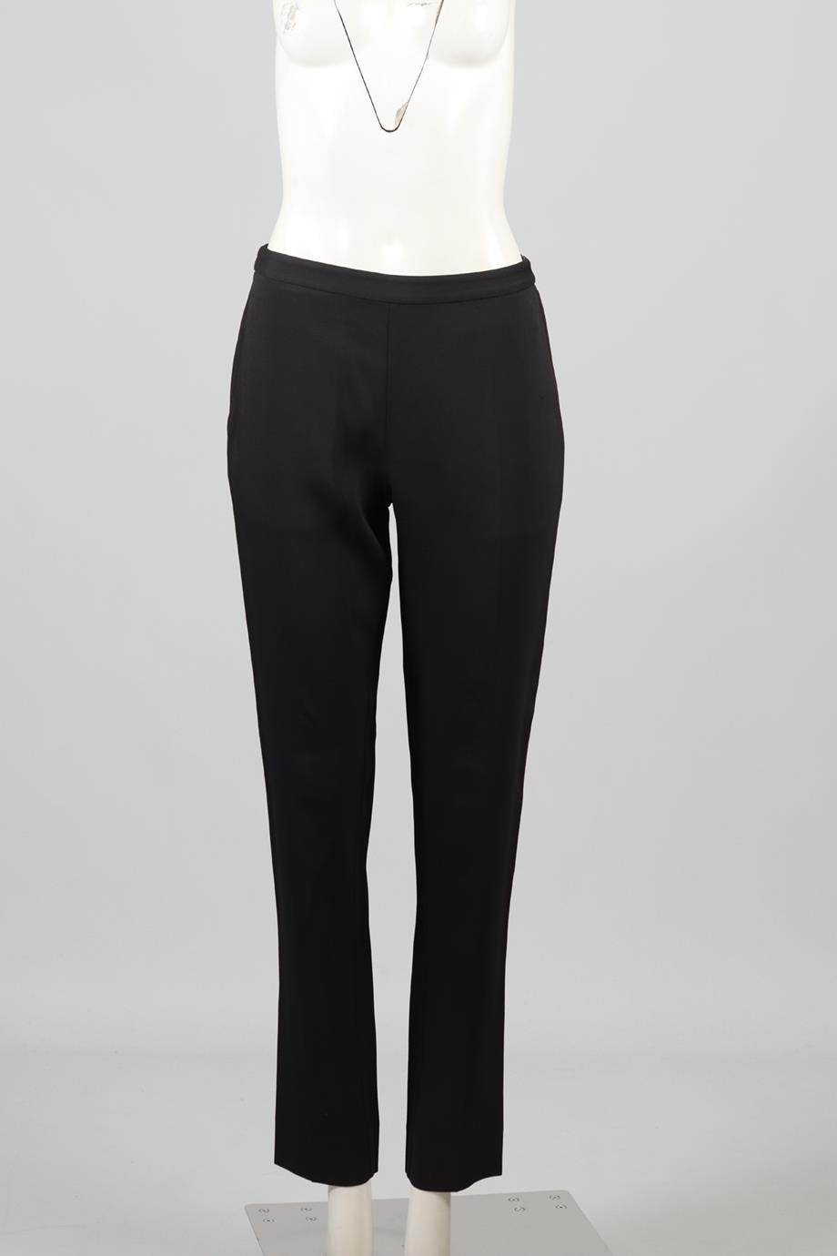 MAISON MARGIELA CREPE STRAIGHT LEG PANTS IT 44 UK 12