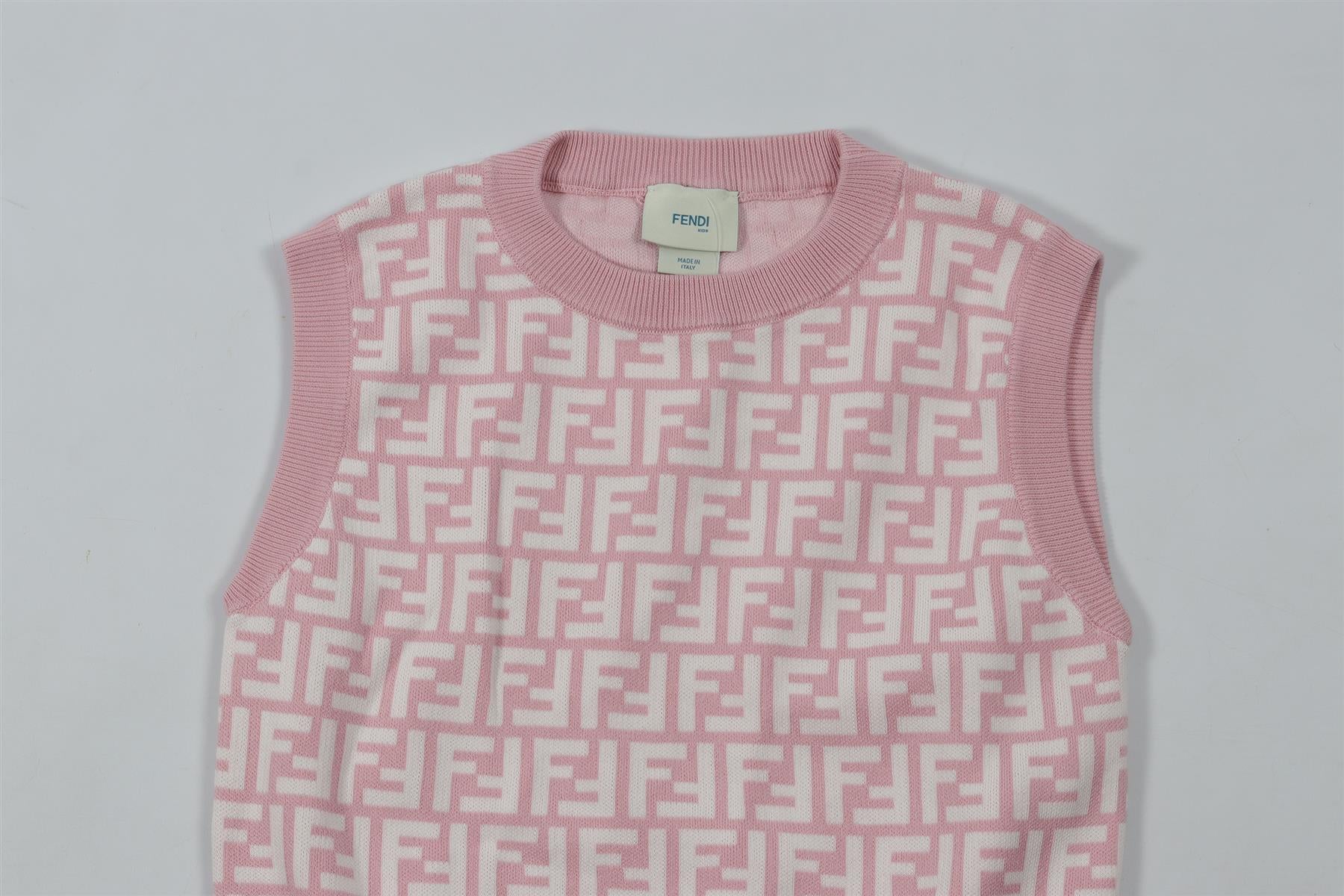 FENDI PINK KIDS GIRLS TOP 12 YEARS