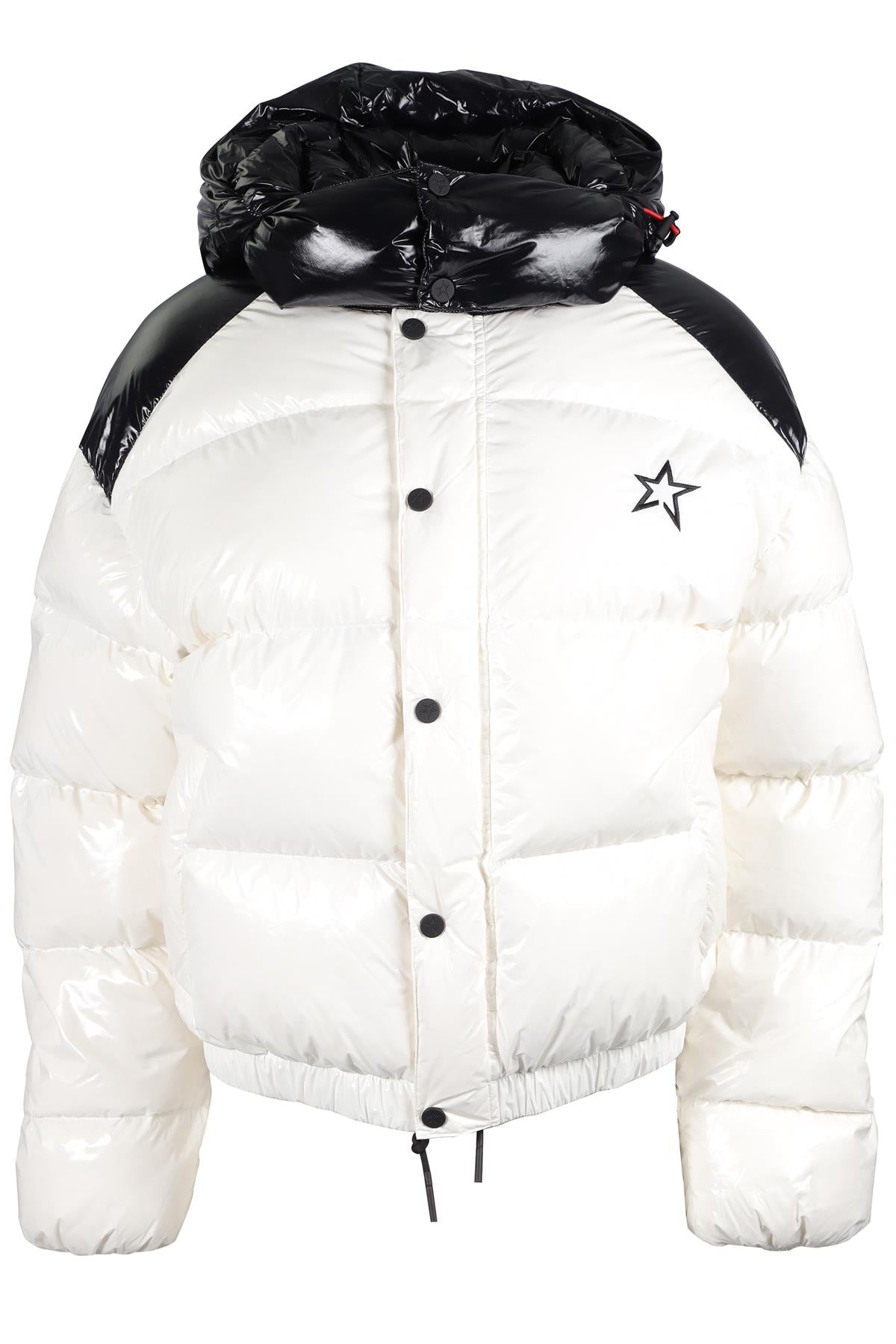 PERFECT MOMENT WHITE PADDED DOWN JACKET MEDIUM
