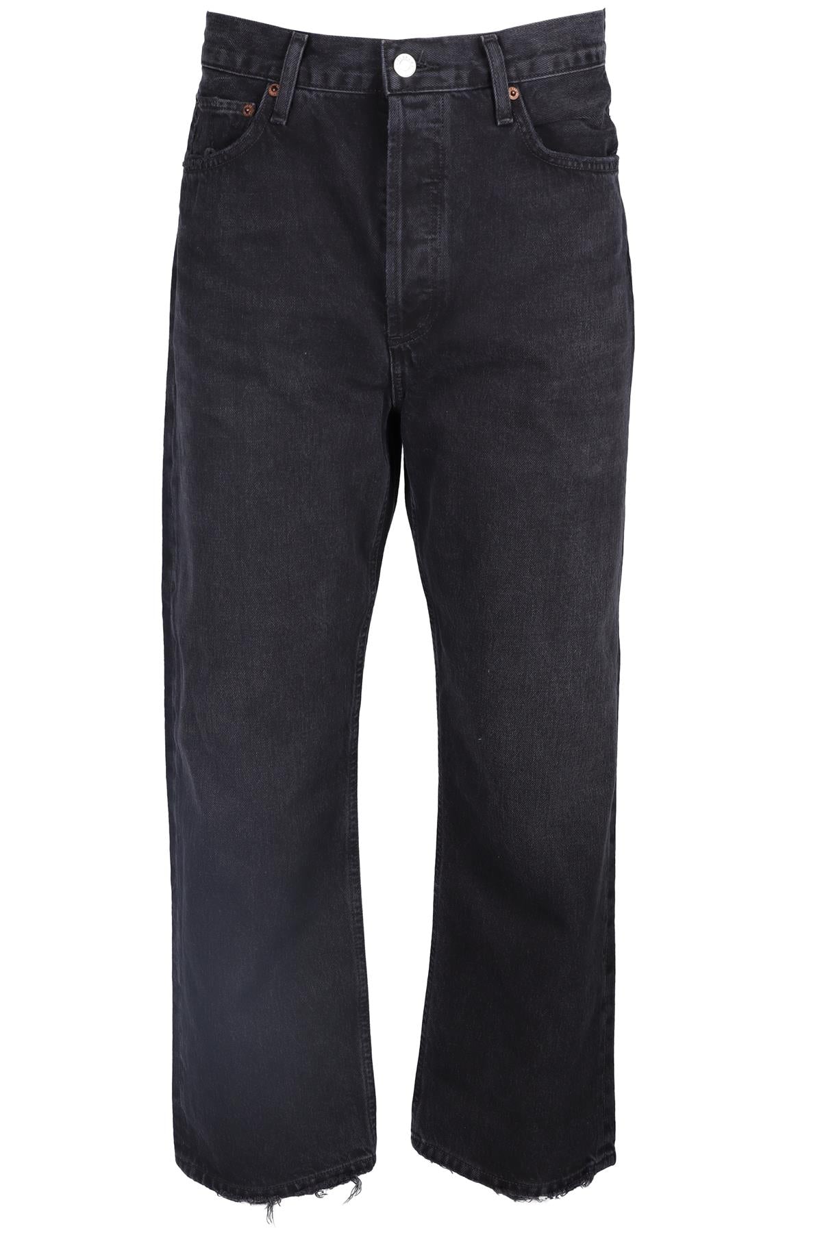 FRAME BLACK MID RISE STRAIGHT LEG JEANS W29 UK 10-12
