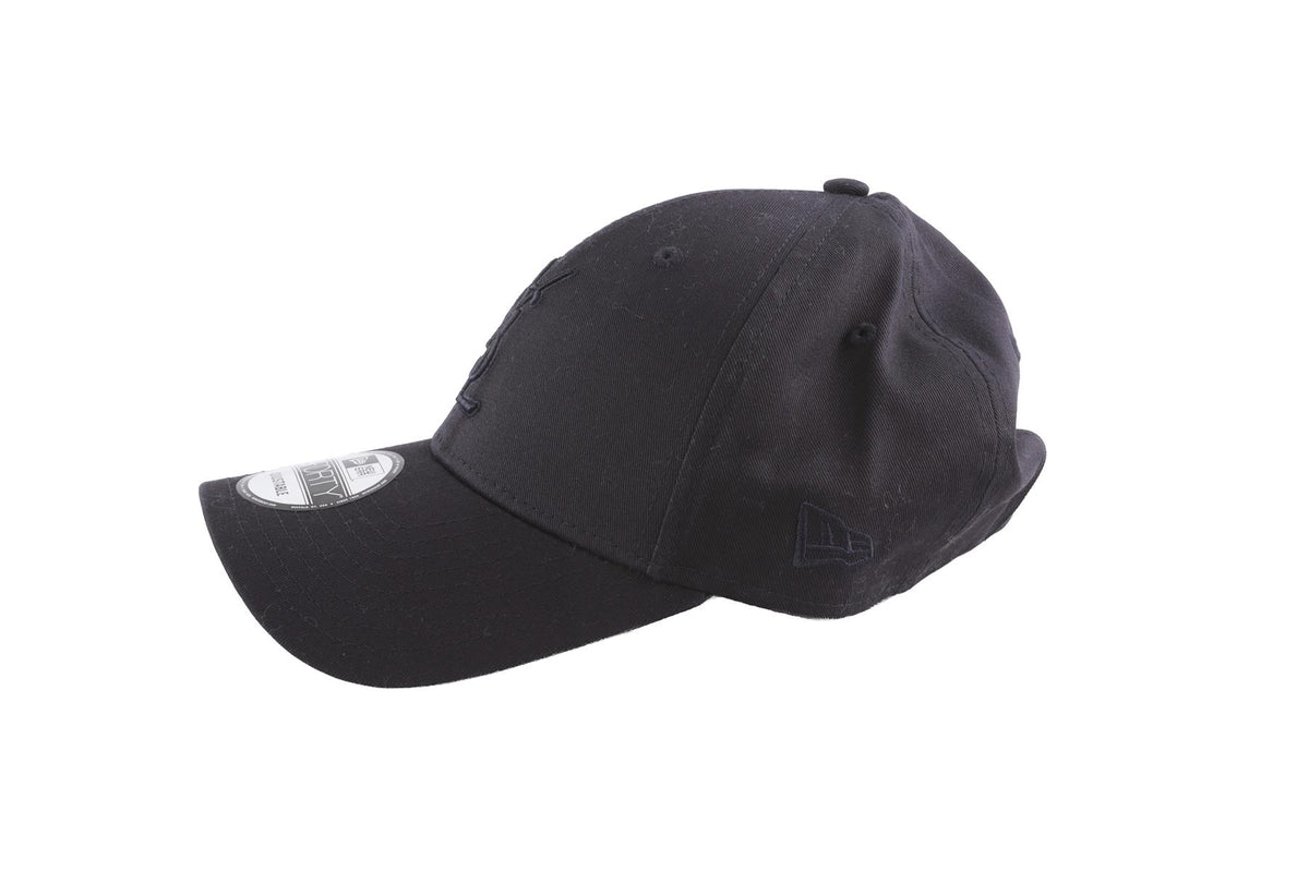 SAINT LAURENT + NEW ERA NAVY COTTON BASEBALL CAP