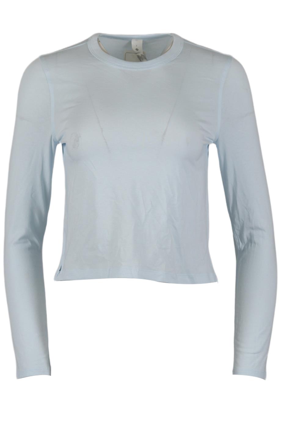 LULULEMON COTTON BLEND TOP US 2 UK 6