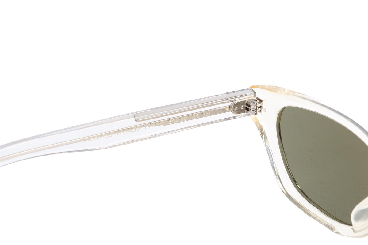 OLIVER PEOPLES + KHAITE NEUTRALS CAT EYE ACETATE SUNGLASSES