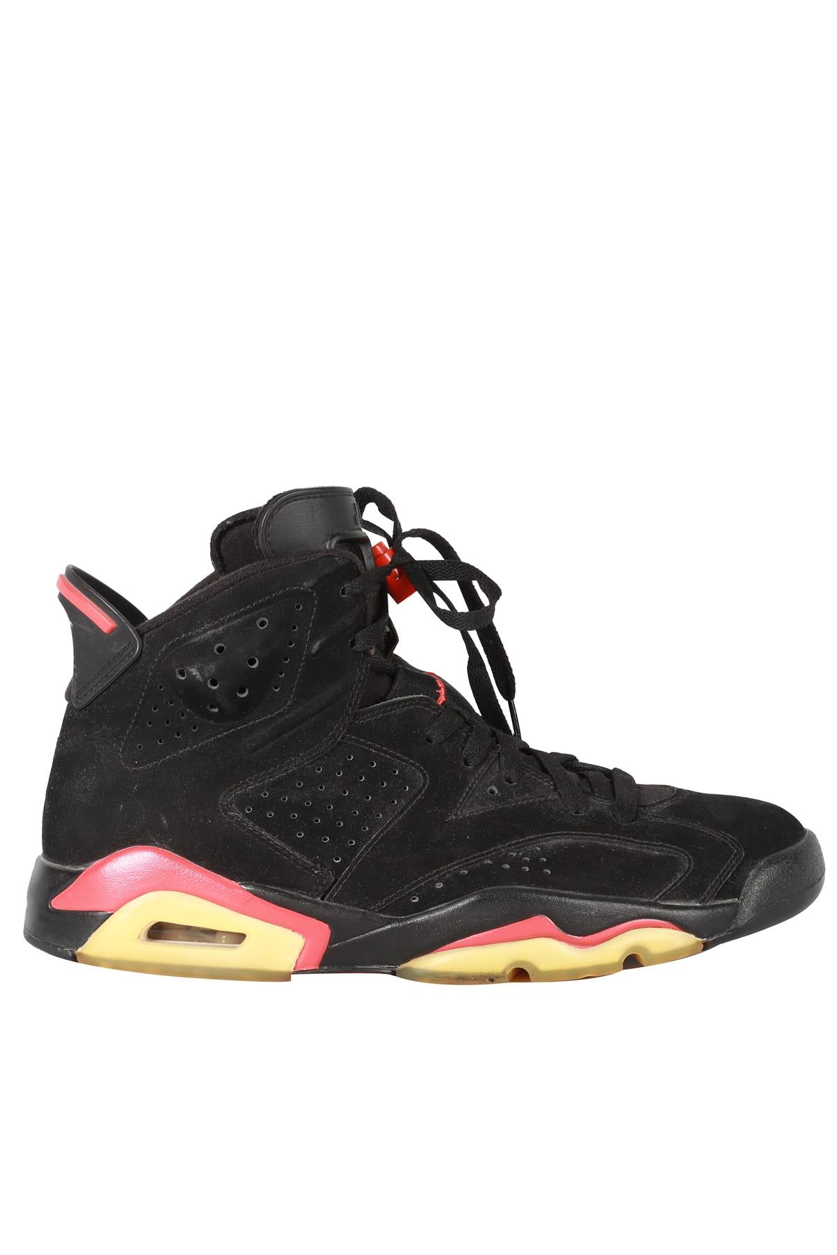 NIKE AIR JORDAN 6 RETRO VARSITY RED SUEDE SNEAKERS EU 44 UK 9 US 10
