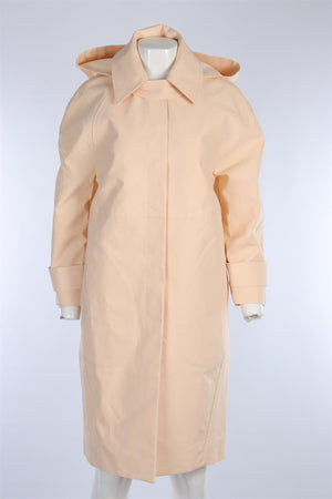 ZIMMERMANN PEACH COTTON COAT XSMALL
