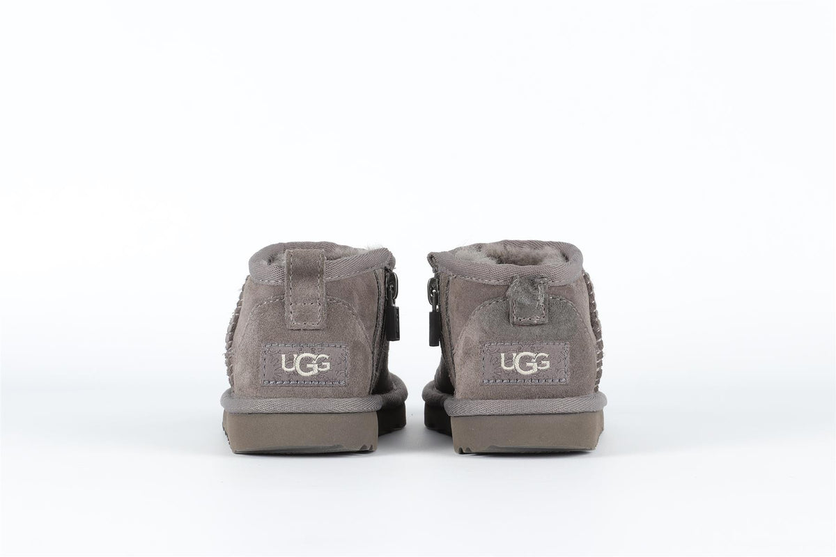 UGG GREY KIDS GIRLS BOOTS EU 27.5 UK 9 US 10
