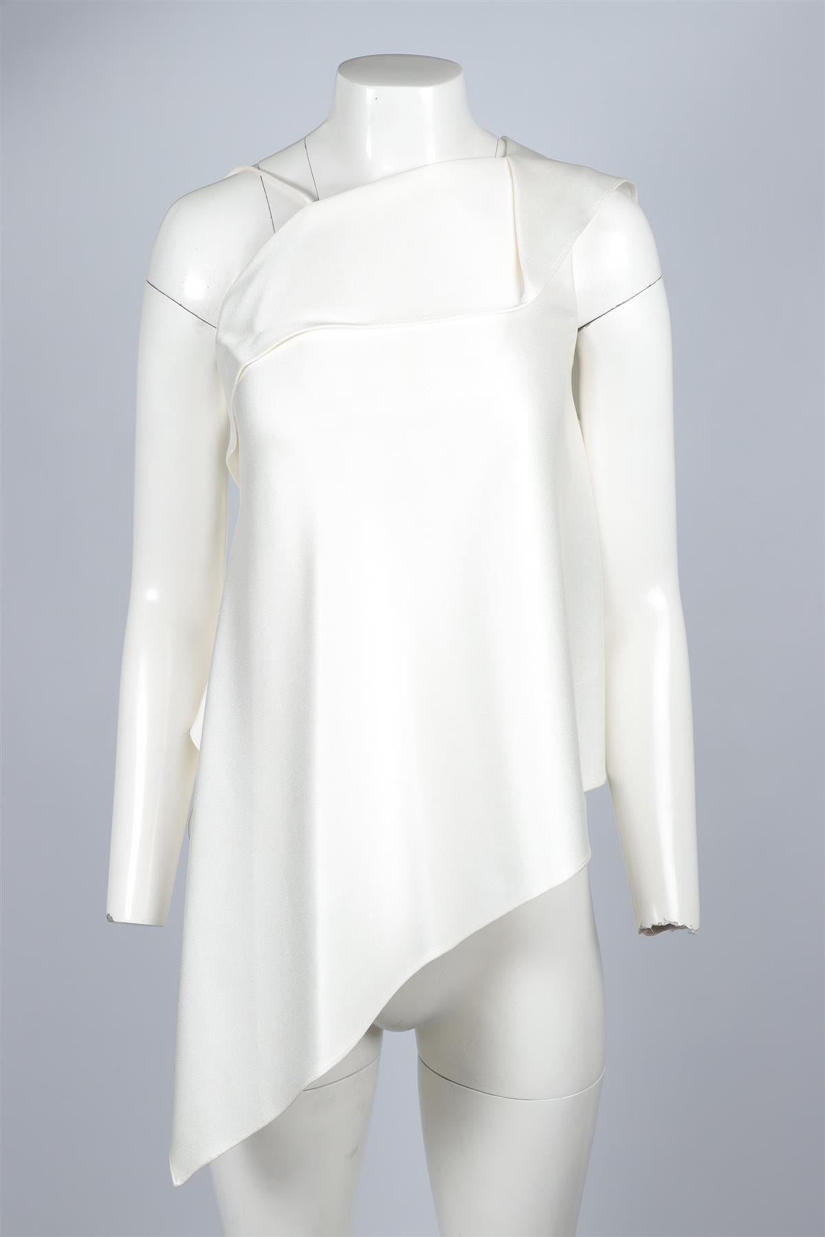 ROLAND MOURET IVORY SILK TOP UK 6