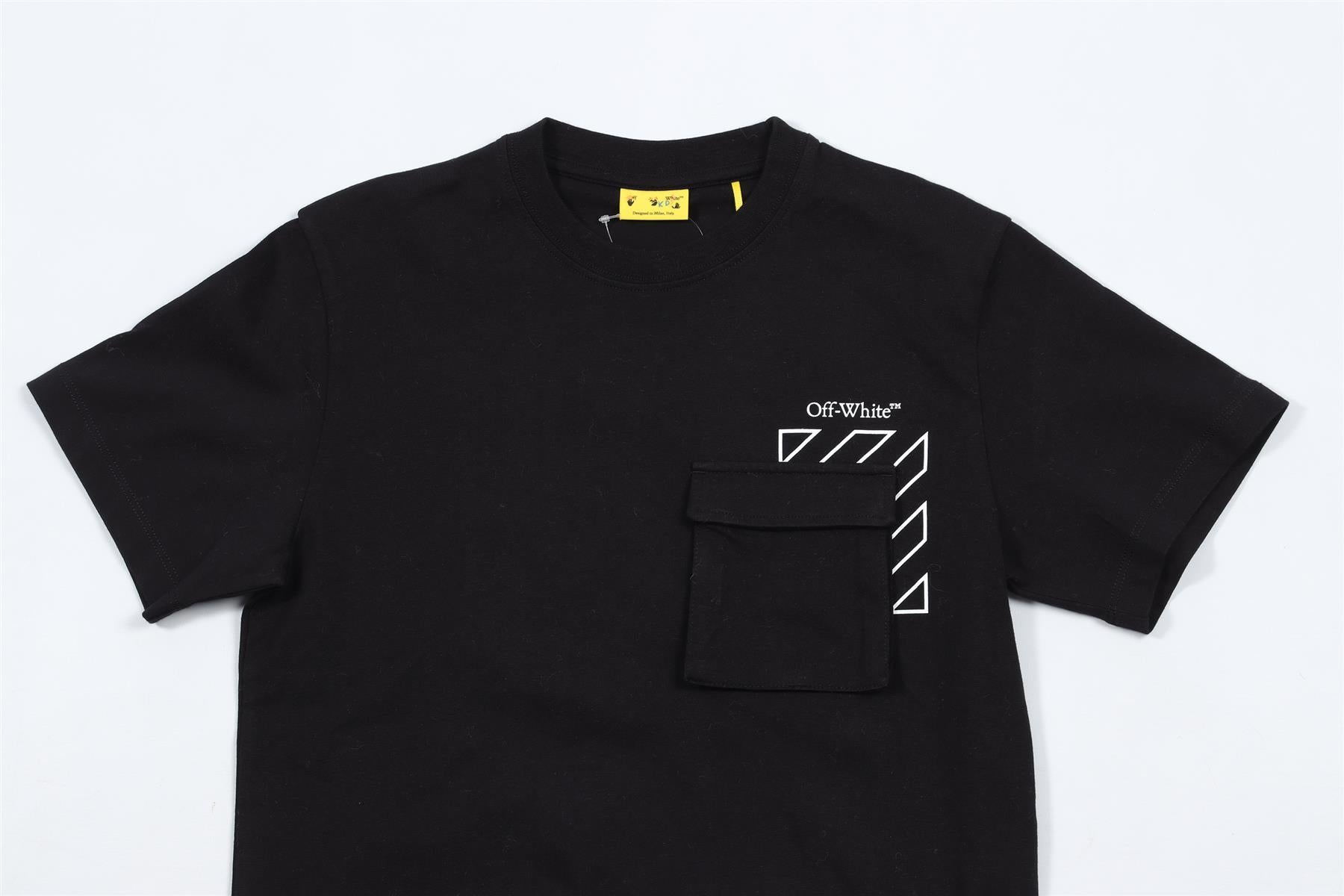 OFF-WHITE BLACK KIDS BOYS T-SHIRT 10 YEARS