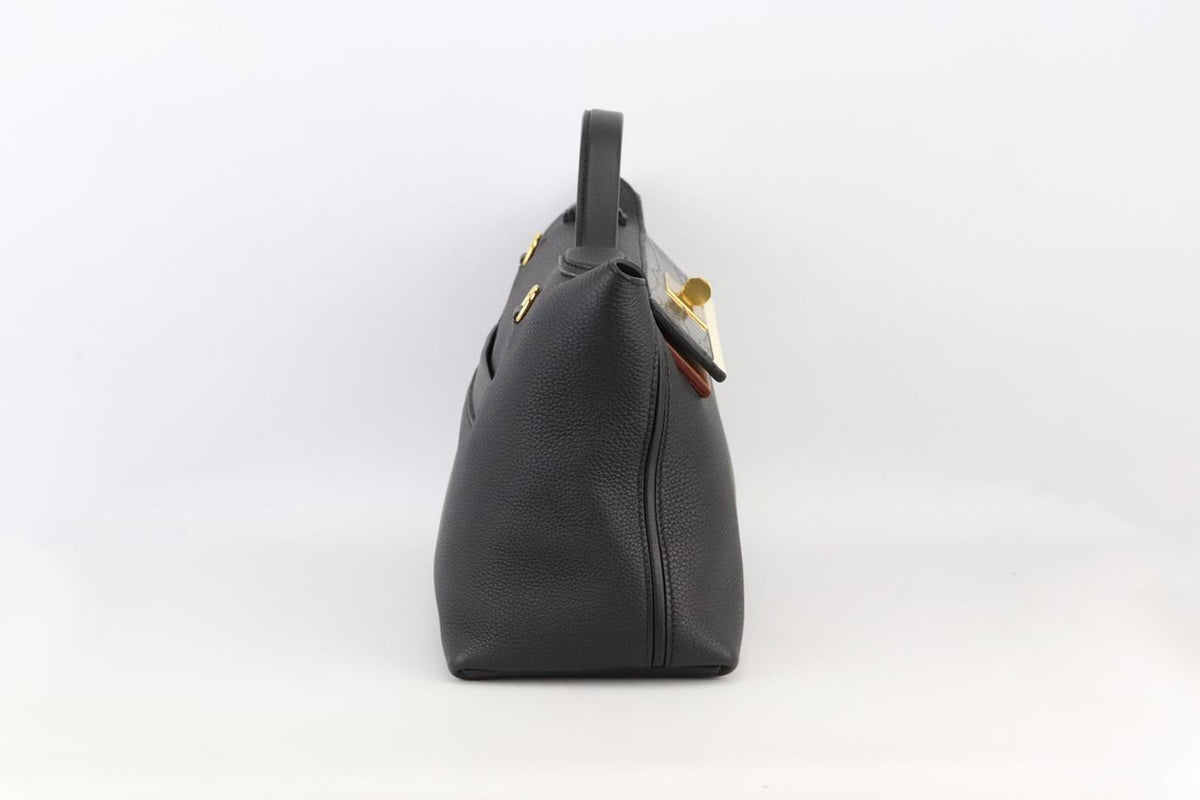 HERMÈS 2020 24/24 29CM TOGO LEATHER, ALLIGATOR AND SWIFT LEATHER BAG