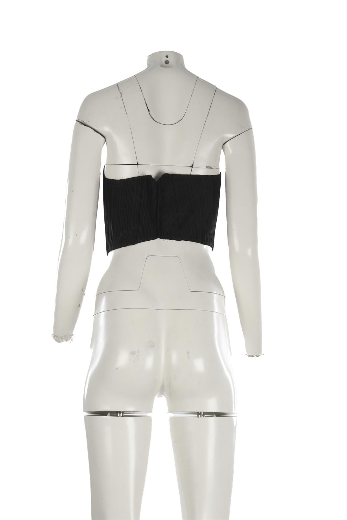 PLEATS PLEASE ISSEY MIYAKE BLACK TOP ONE SIZE