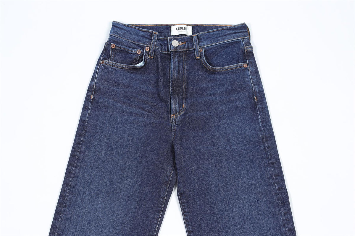 AGOLDE BLUE DENIM JEANS W24 UK 6