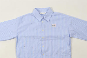 PALM ANGELS BLUE KIDS GIRLS SHIRT 12 YEARS