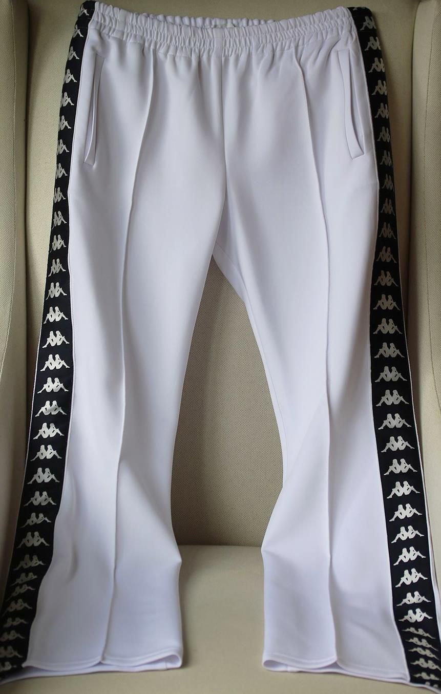 FAITH CONNEXION SIDE LOGO STRIPE TRACK PANTS SMALL