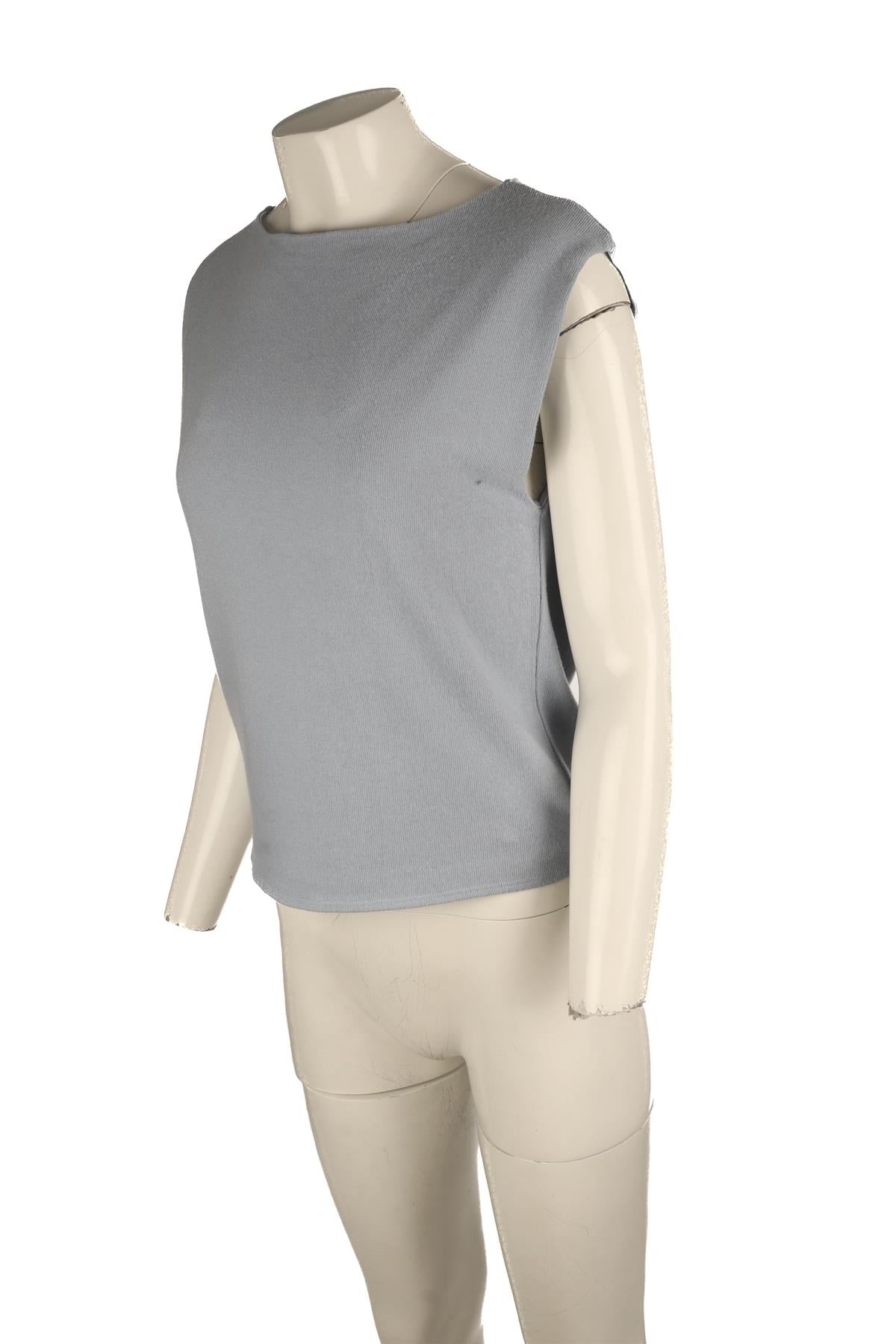 REFORMATION BLUE COTTON TOP SMALL