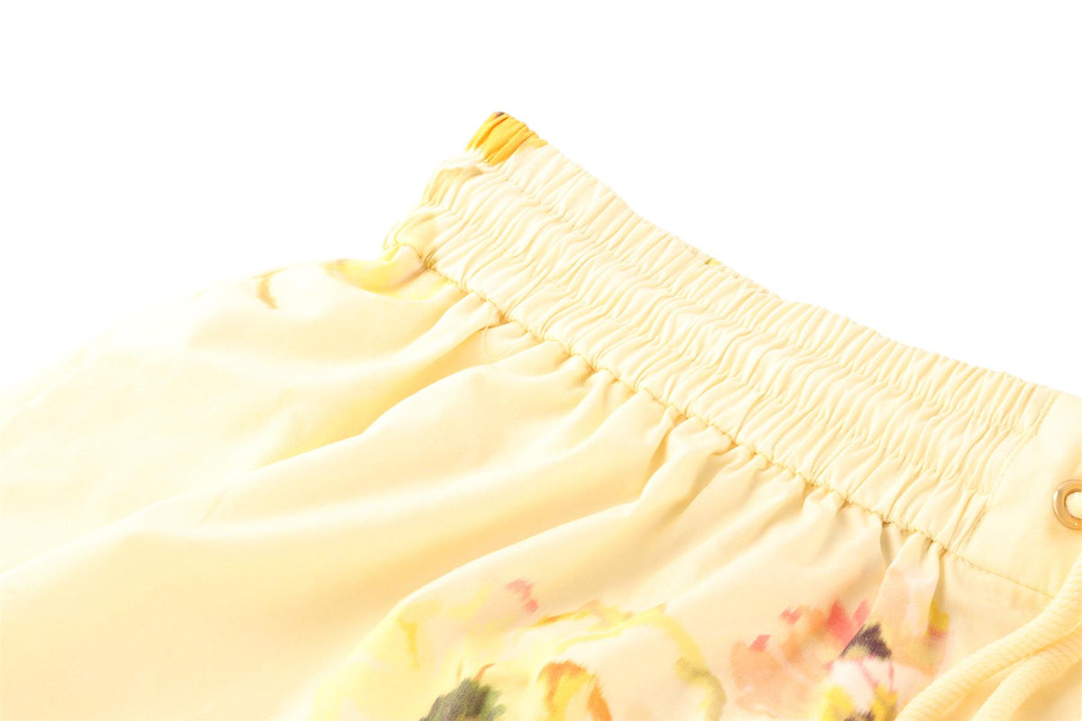 ZIMMERMANN YELLOW COTTON SHORTS UK 14