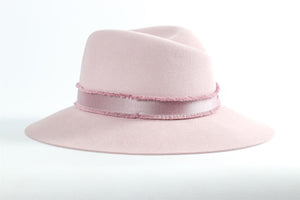 MAISON MICHEL PURPLE FELT HAT MEDIUM