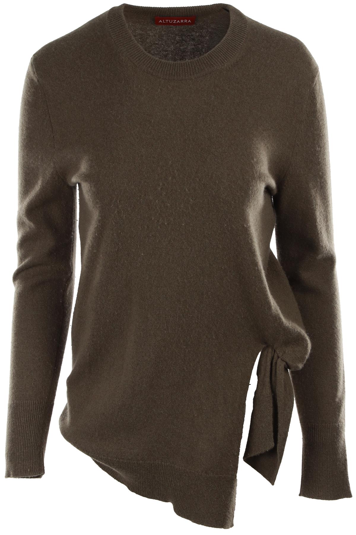 GREEN CASHMERE SWEATER