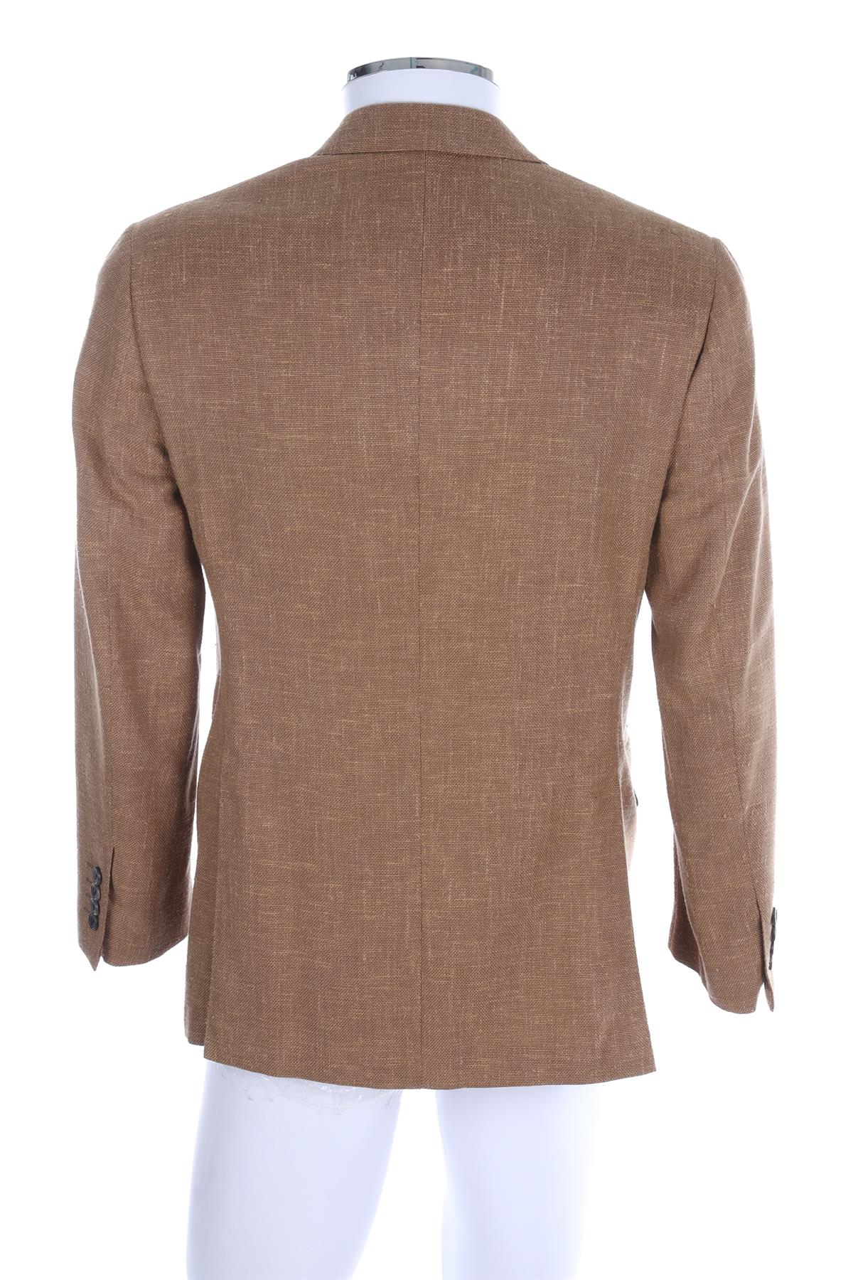 THOM SWEENEY BROWN MENS SILK BLAZER UK/US 36 FR 36 IT 46