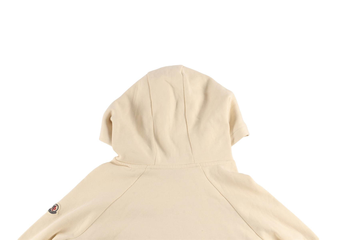 MONCLER CREAM KIDS GIRLS HOODIE 10 YEARS