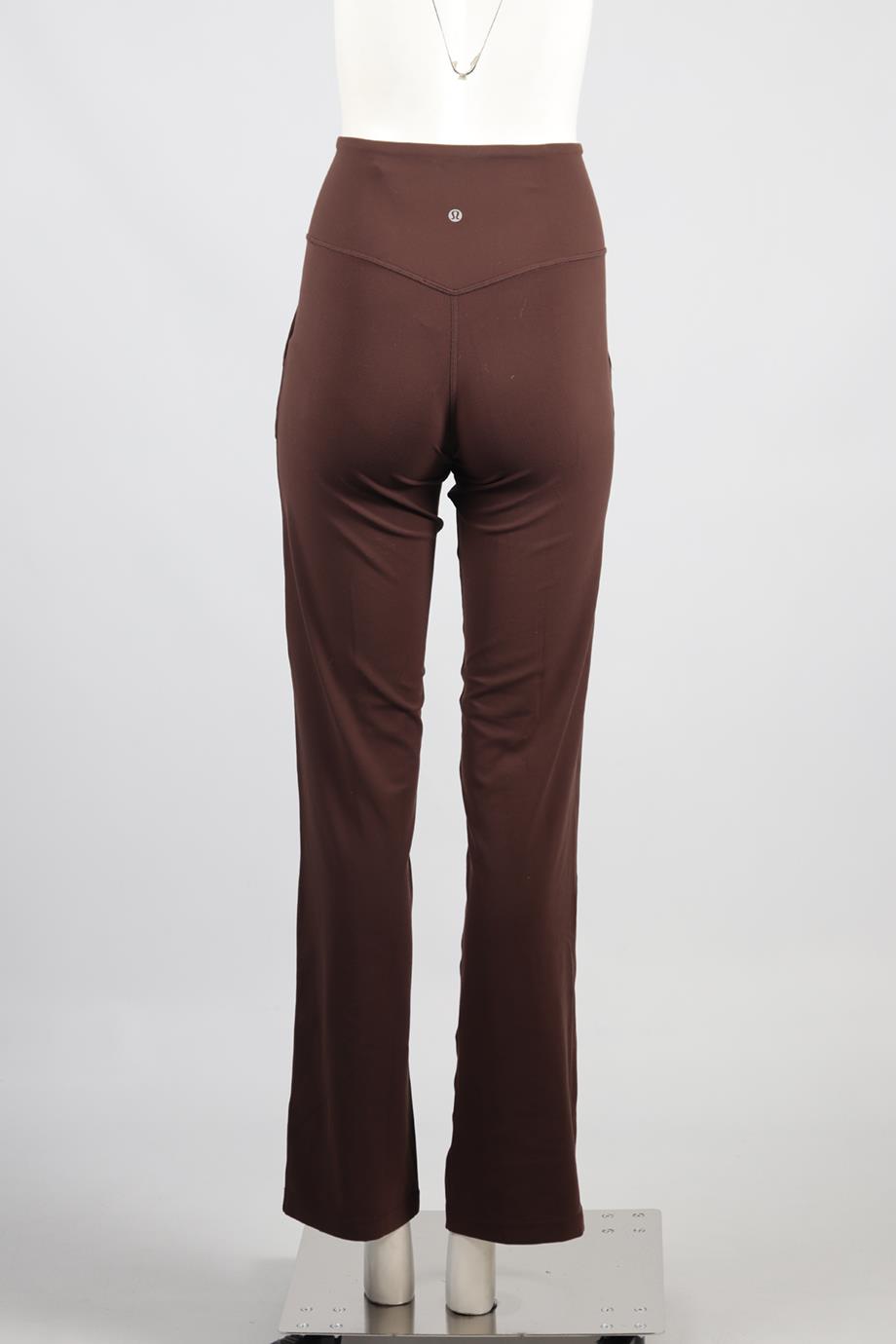 LULULEMON JERSEY WIDE LEG PANTS US 2 UK 6