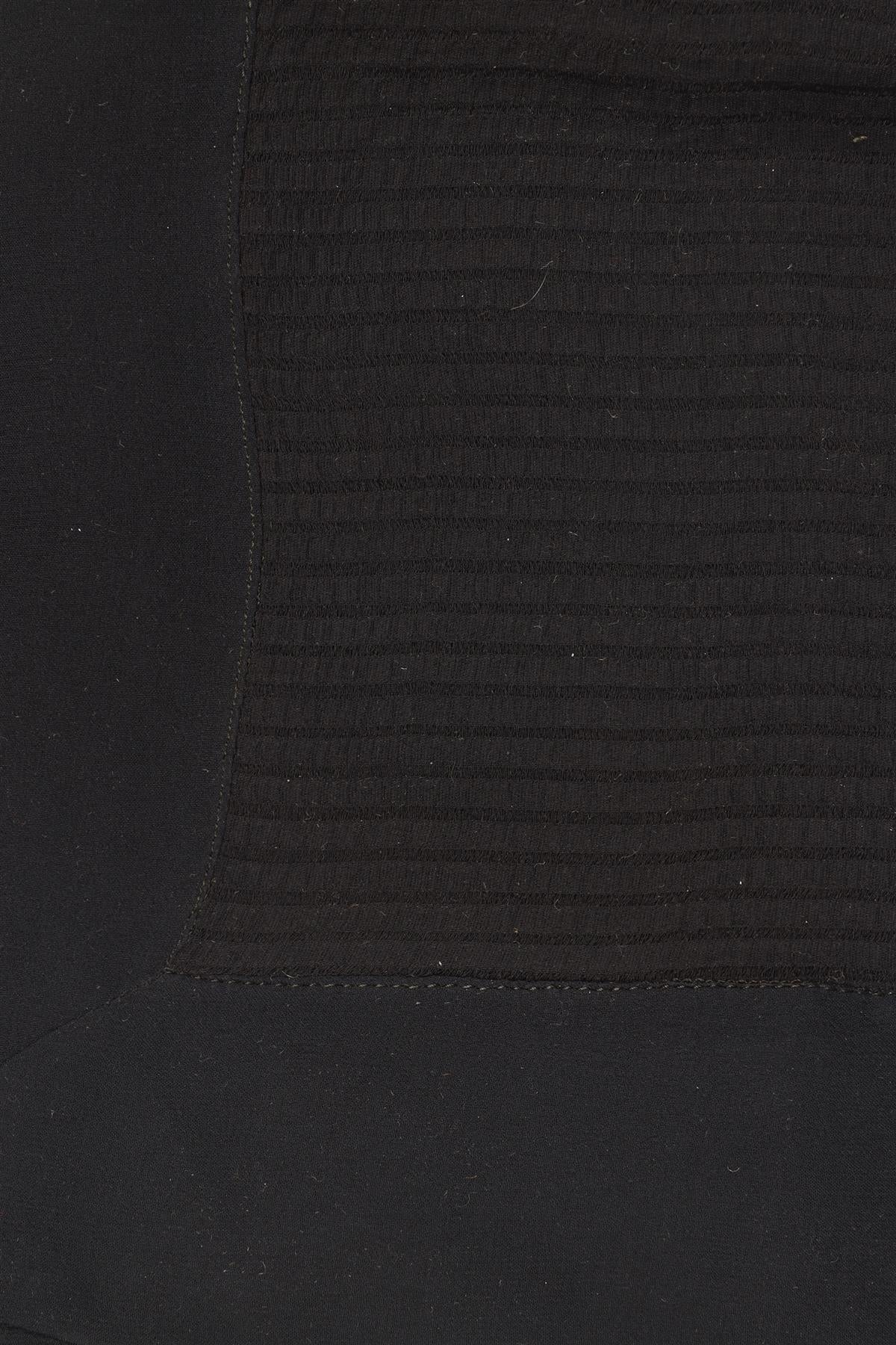 GIORGIO ARMANI NAVY VINTAGE SILK SCARF