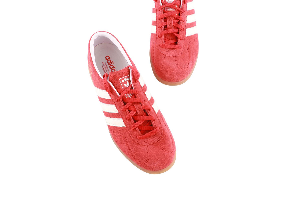 ADIDAS RED GAZELLE BETTER SCARLET/CLOUD WHITE/GUM SNEAKERS EU 40 UK 6.5 US 8