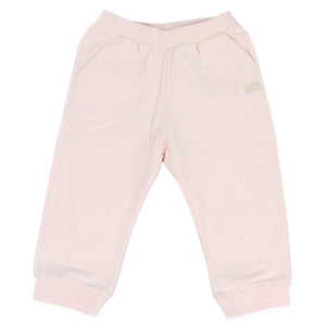 CHRISTIAN DIOR PINK BABY GIRLS COTTON PANTS 18 MONTHS