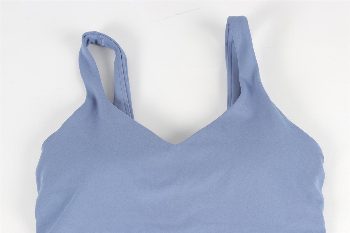 LULULEMON BLUE SPORTS BRA US 4 UK 8