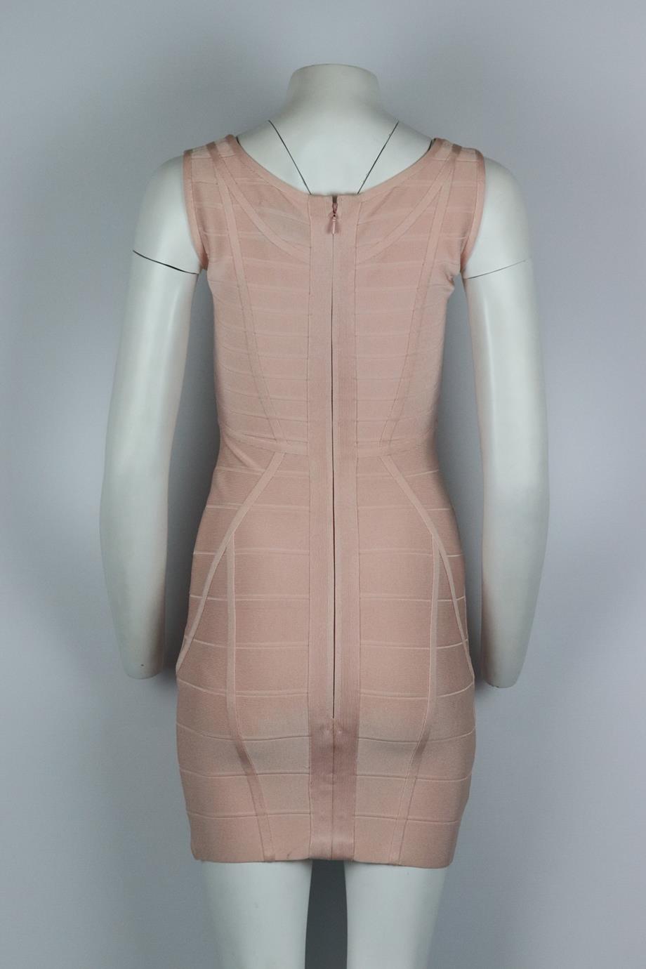 HERVE LEGER BANDAGE MINI DRESS SMALL