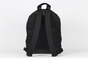 AMIRI BLACK NYLON AND LEATHER BACKPACK