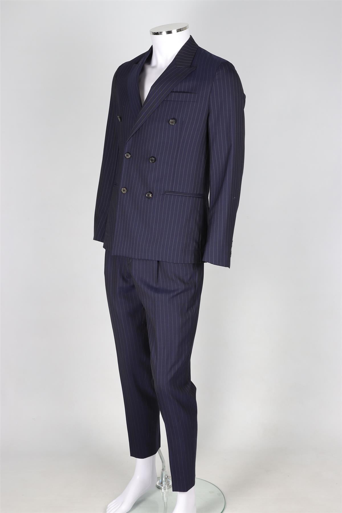 PAUL SMITH NAVY MEN'S WOOL TWO PIECE SUIT UK/US CHEST 36/W32