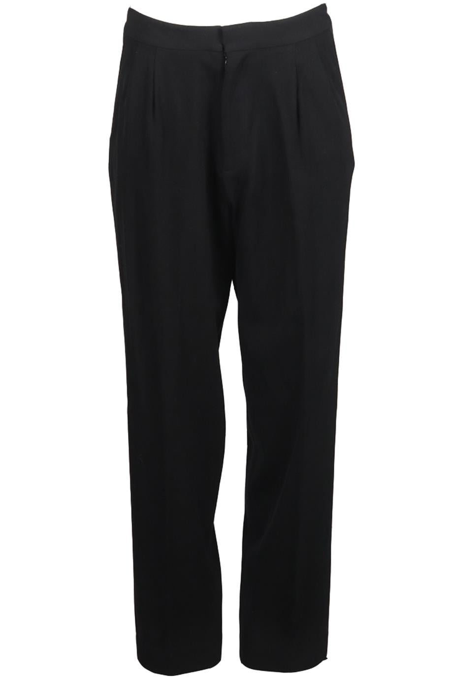 BASSIKE WOOL WIDE LEG PANTS MEDIUM