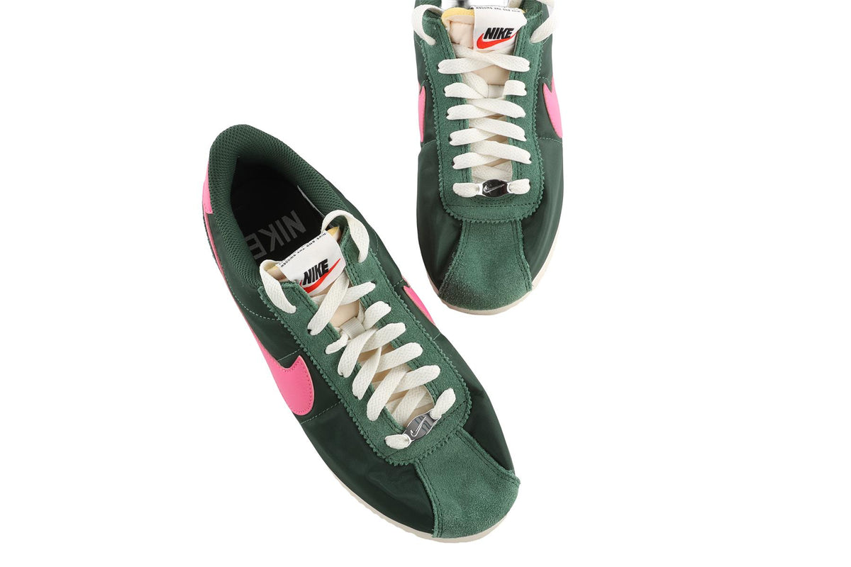 NIKE GREEN CORTEZ FIR PINKSICLE SNEAKERS EU 39 UK 5.5 US 8